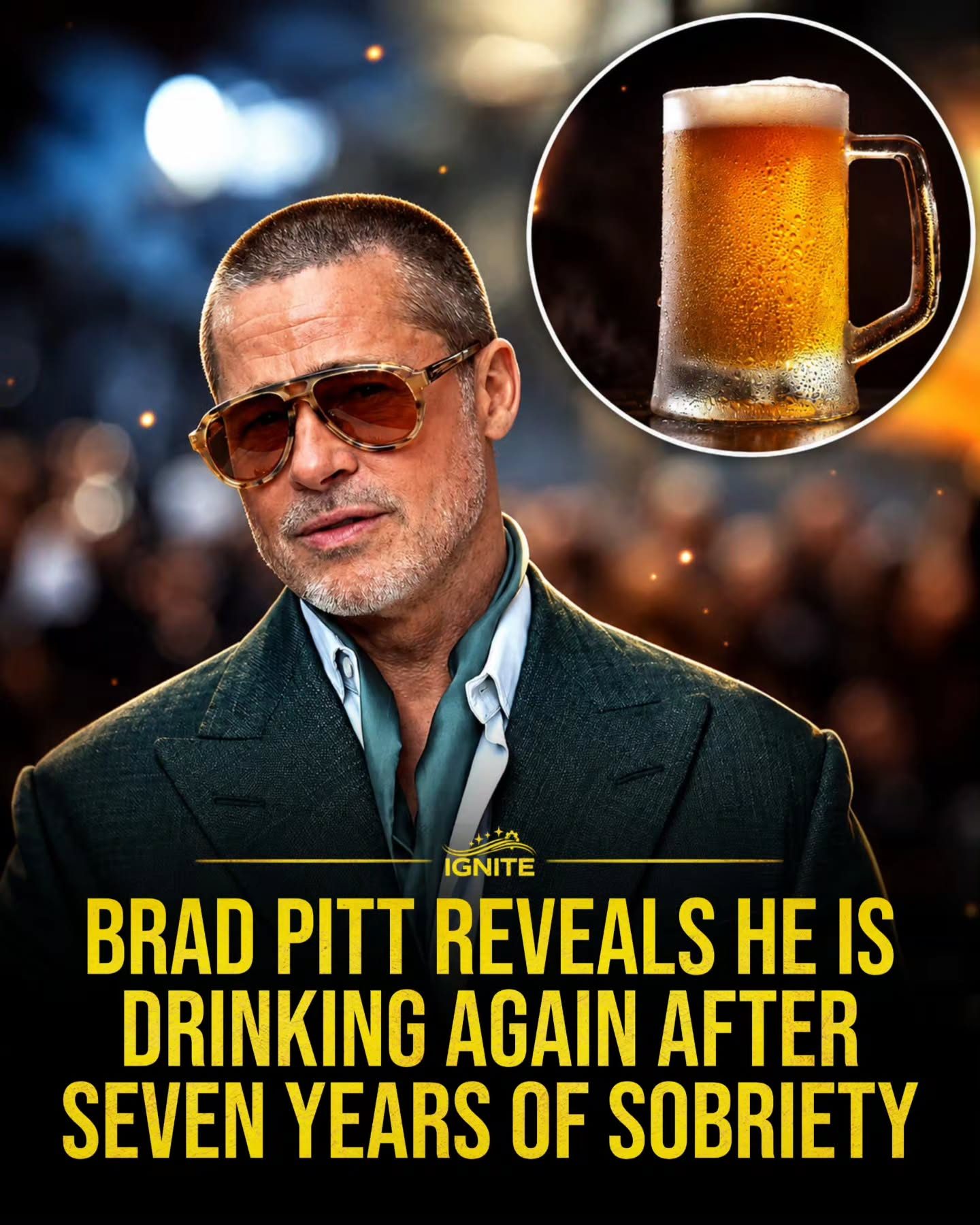 Brad Pitt Ends Sobriety - What Happens Next?