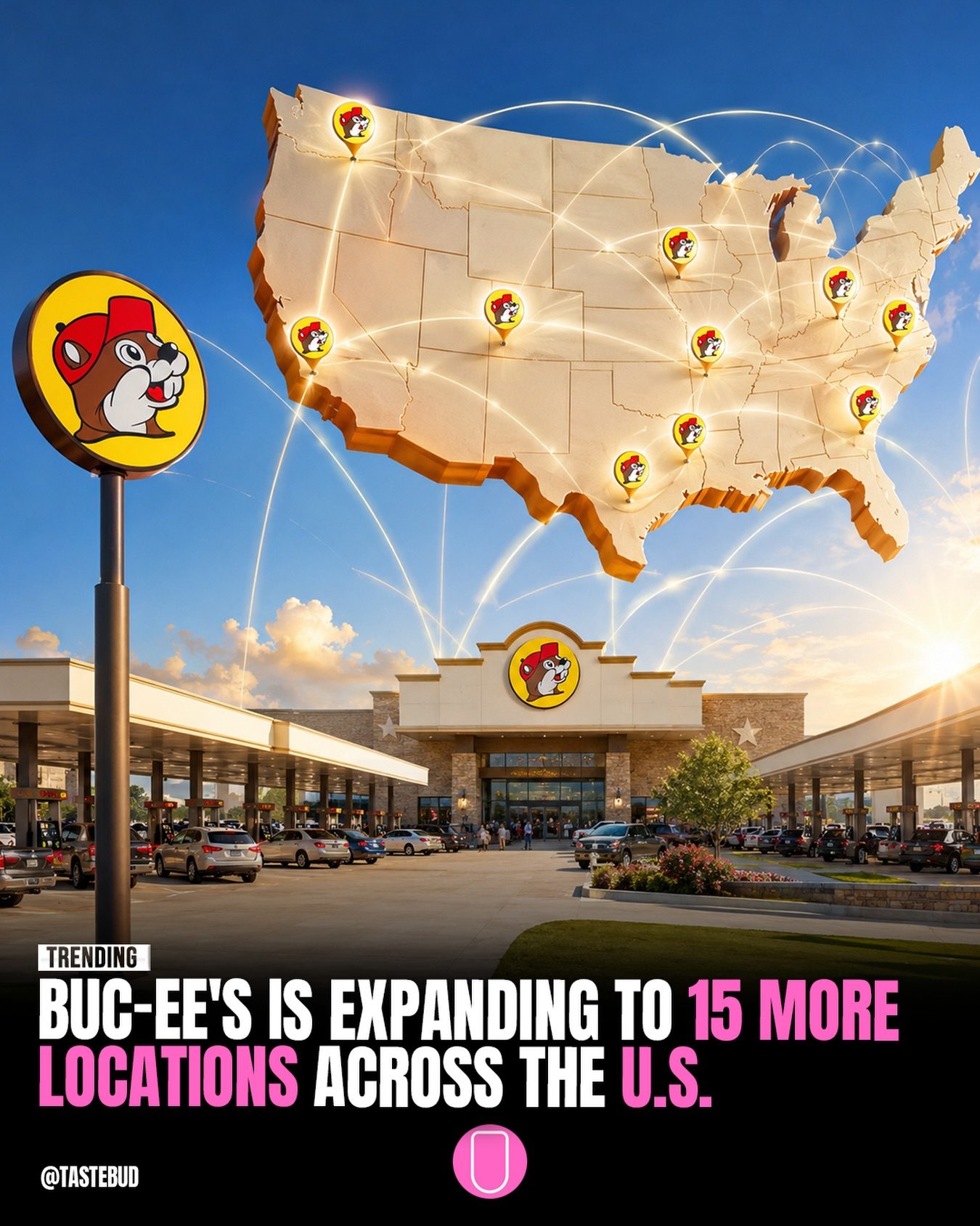 Buc-ee's Unveils 15 New Locations Across the U.S.