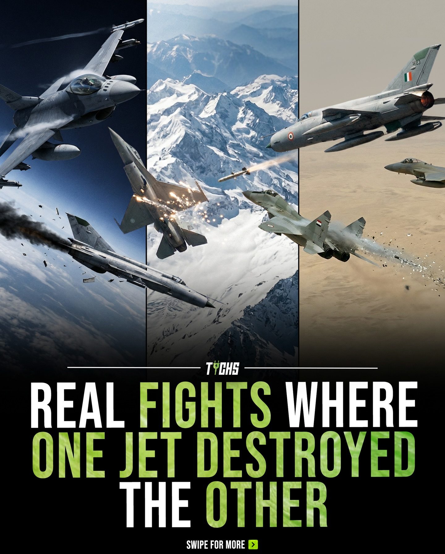 Iconic Jet Engagements: Historical Real-World Aircraft Combat