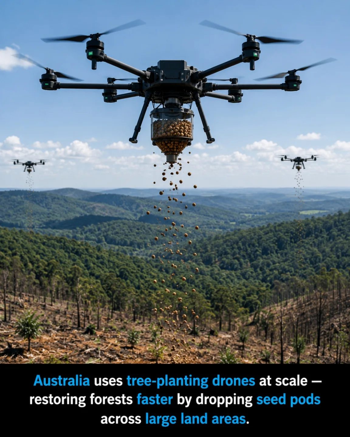 Australia's Drone-Driven Forest Restoration Efforts