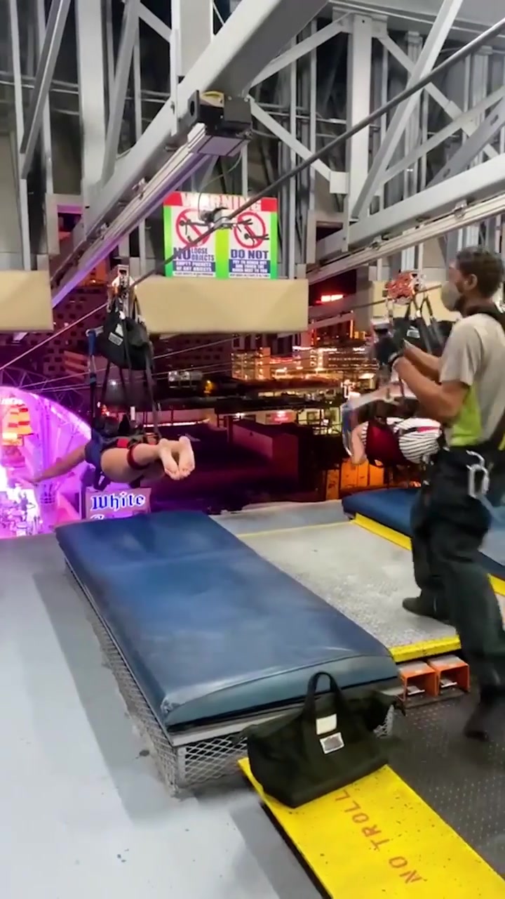 Las Vegas High-Flying Attraction: Fremont Street Experience