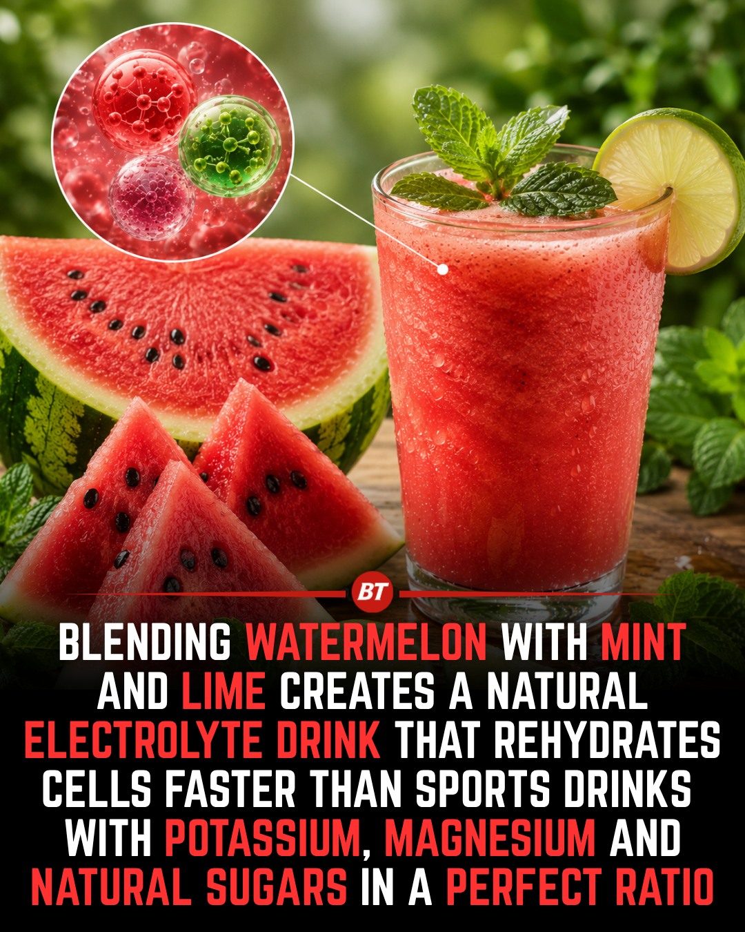 How to Make a Watermelon Electrolyte Drink for Better Hydration