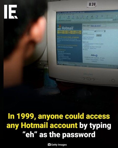 The 1999 Hotmail Hack: When Typing 'Eh' Unlocked Any Account