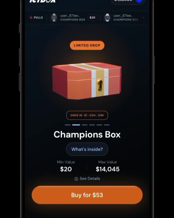 The Champions Box: Unlock Gaming Prizes Up to $14,045