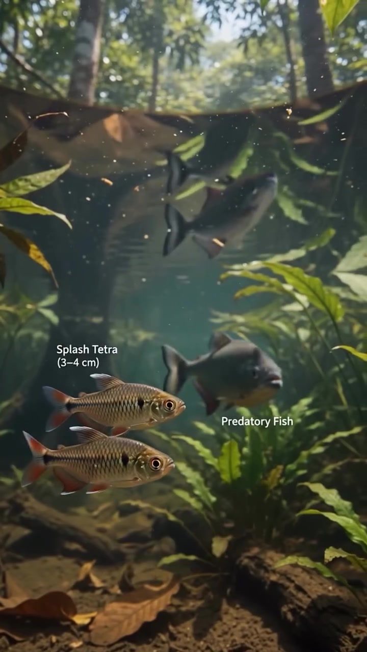 Fish That Lay Eggs Out of Water: The Splash Tetra's Adaptation