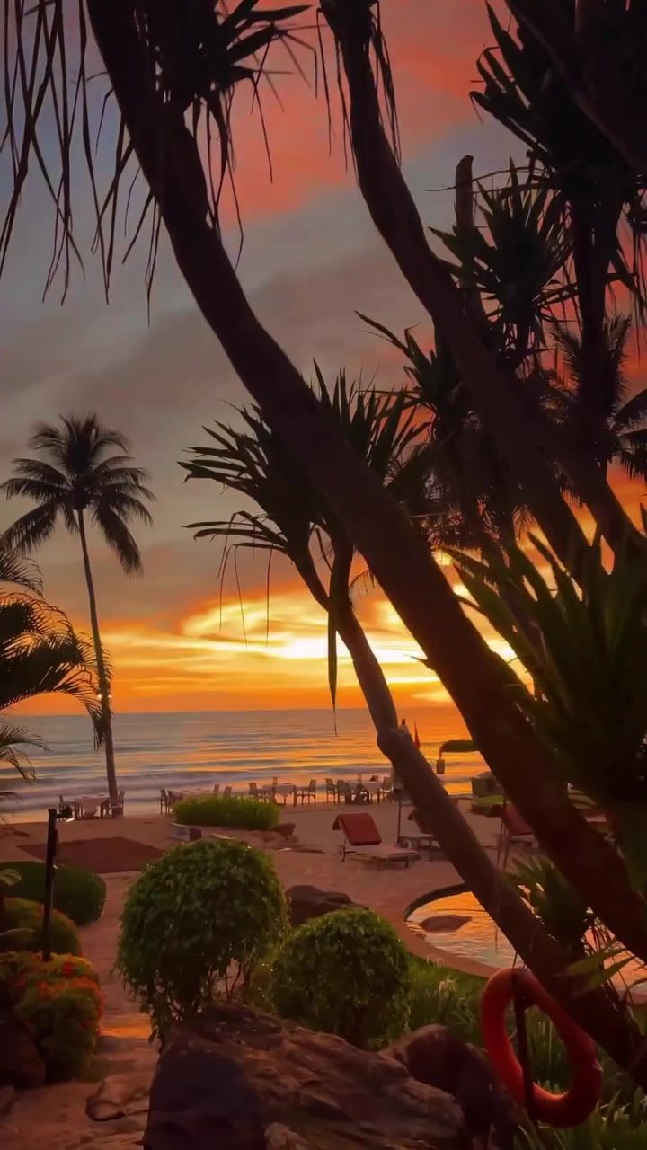 Tropical Beach Sunset: Ultimate Relaxation