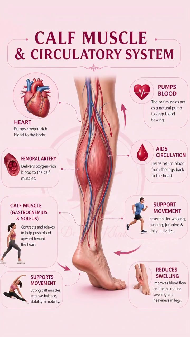 The Role of Calf Muscles in Circulatory Health