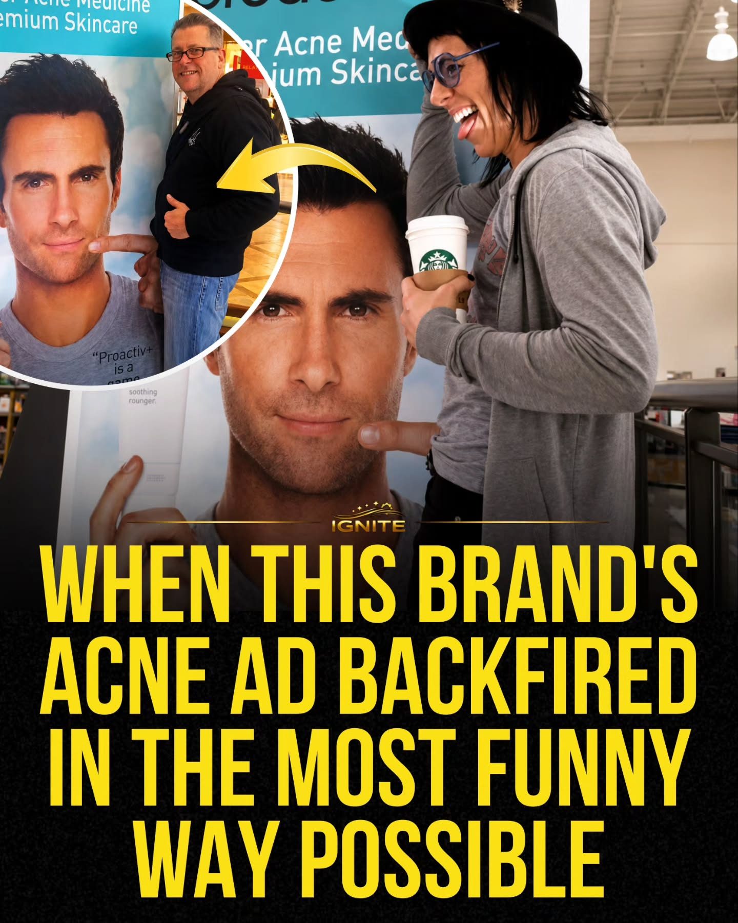When Mall Pranks Turn an Acne Ad into Viral Comedy