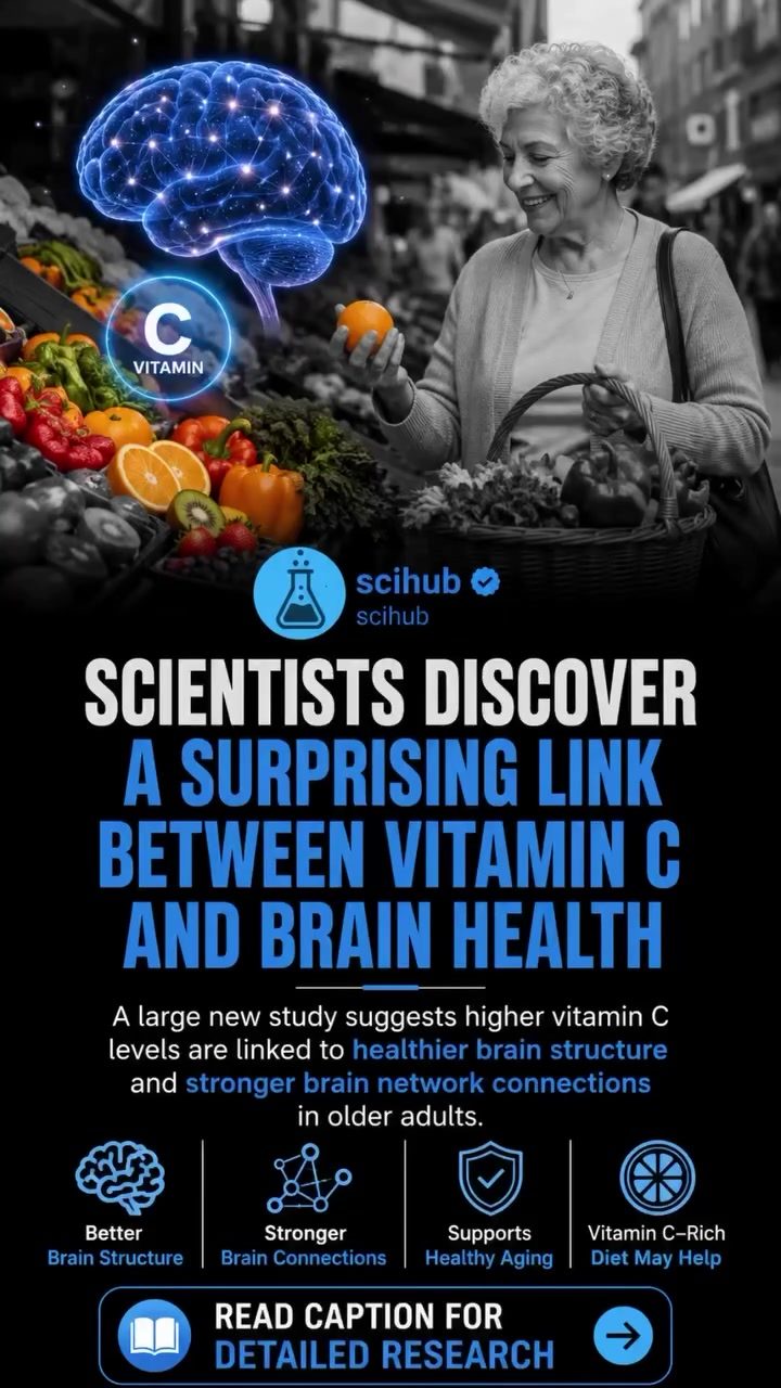 Vitamin C's Surprising Role in Promoting Brain Health