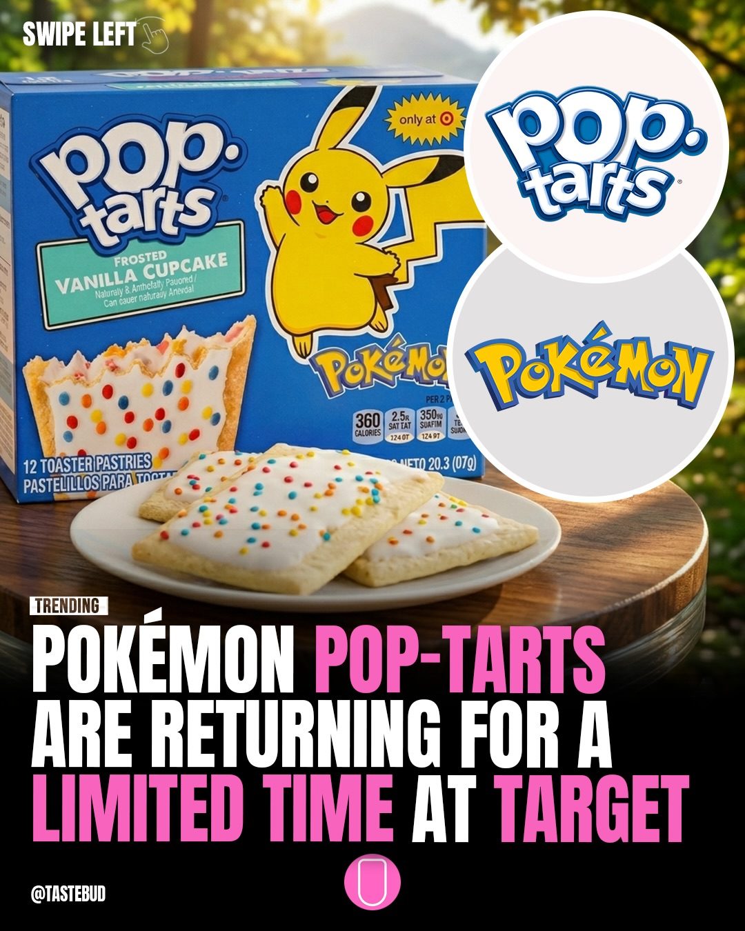 Pokémon Pop-Tarts Return to Target for Limited Time