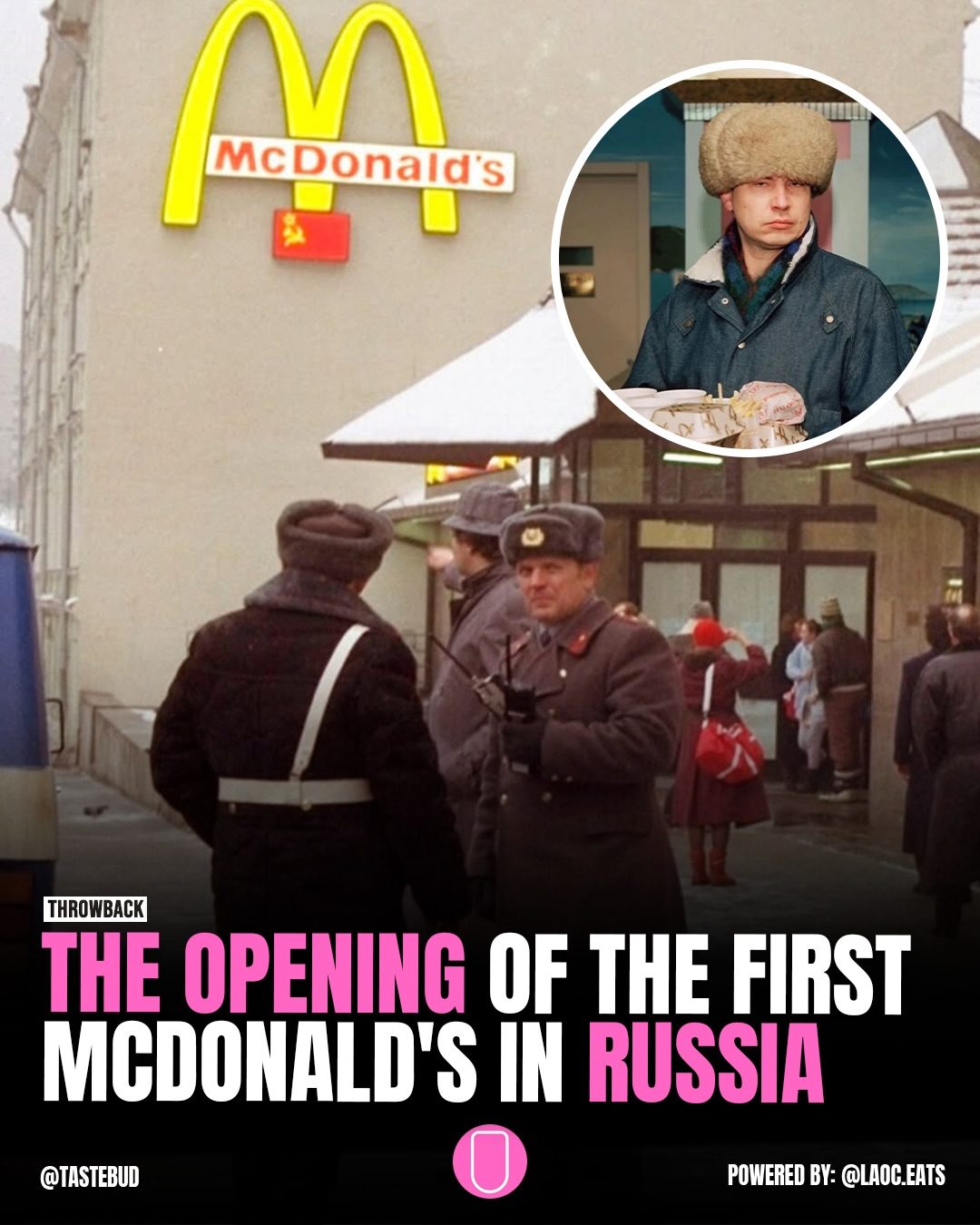 McDonald's Historic Moscow Opening: 1990's Cultural Shift