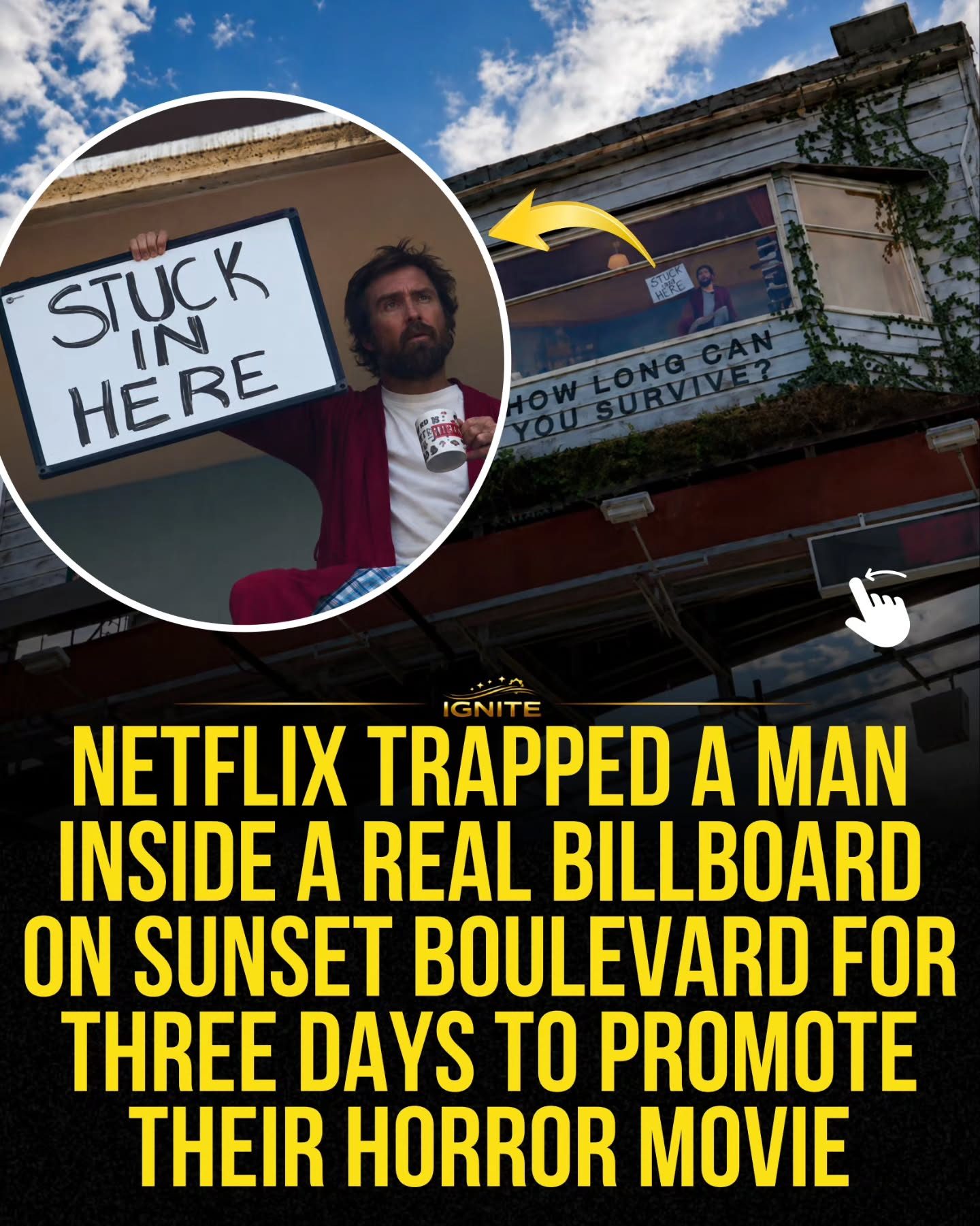 Netflix's Horror Movie Billboard Stunt Immerses Viewers