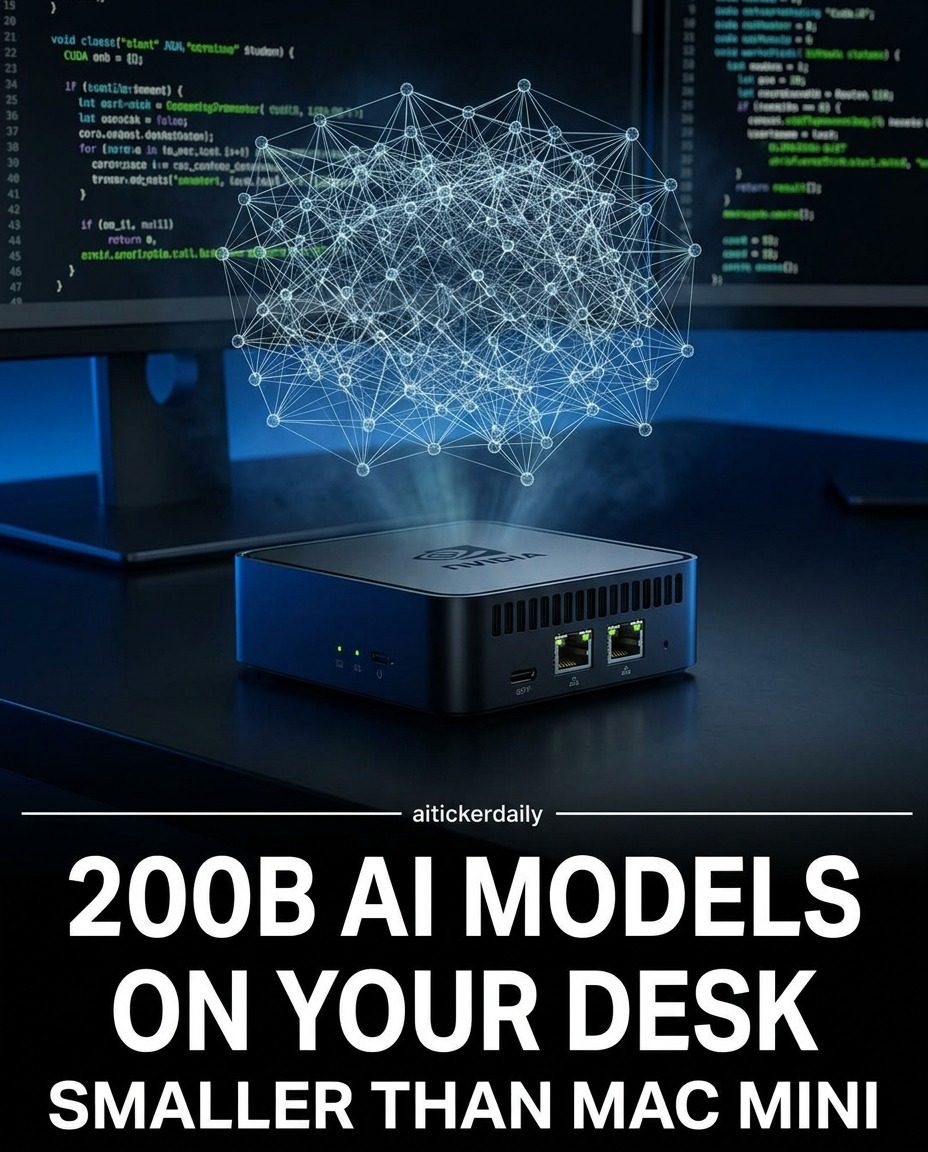 Lenovo ThinkStation PGX: Mini Computer Runs 200B AI Models
