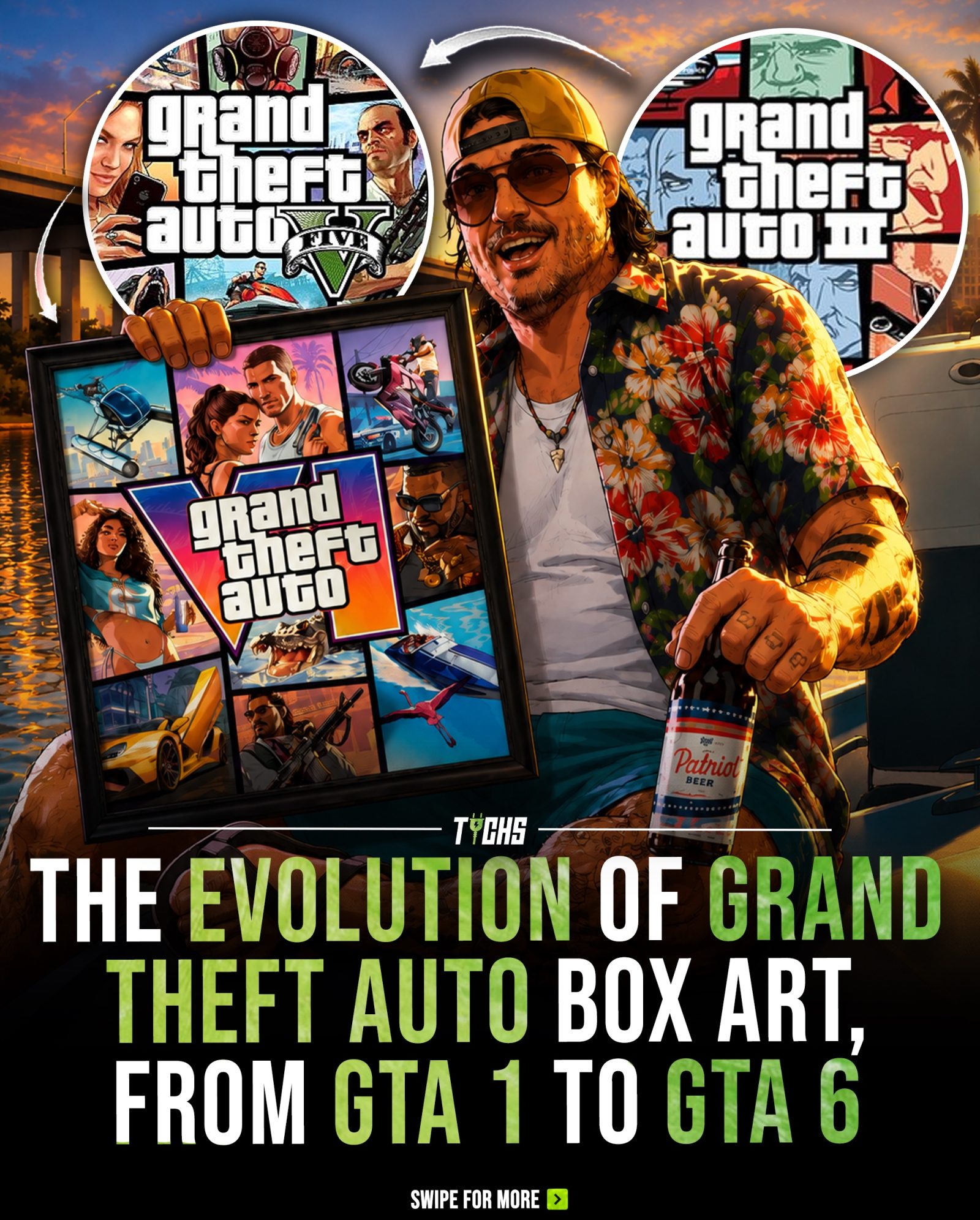 Grand Theft Auto: Box Art Evolution Over 30 Years