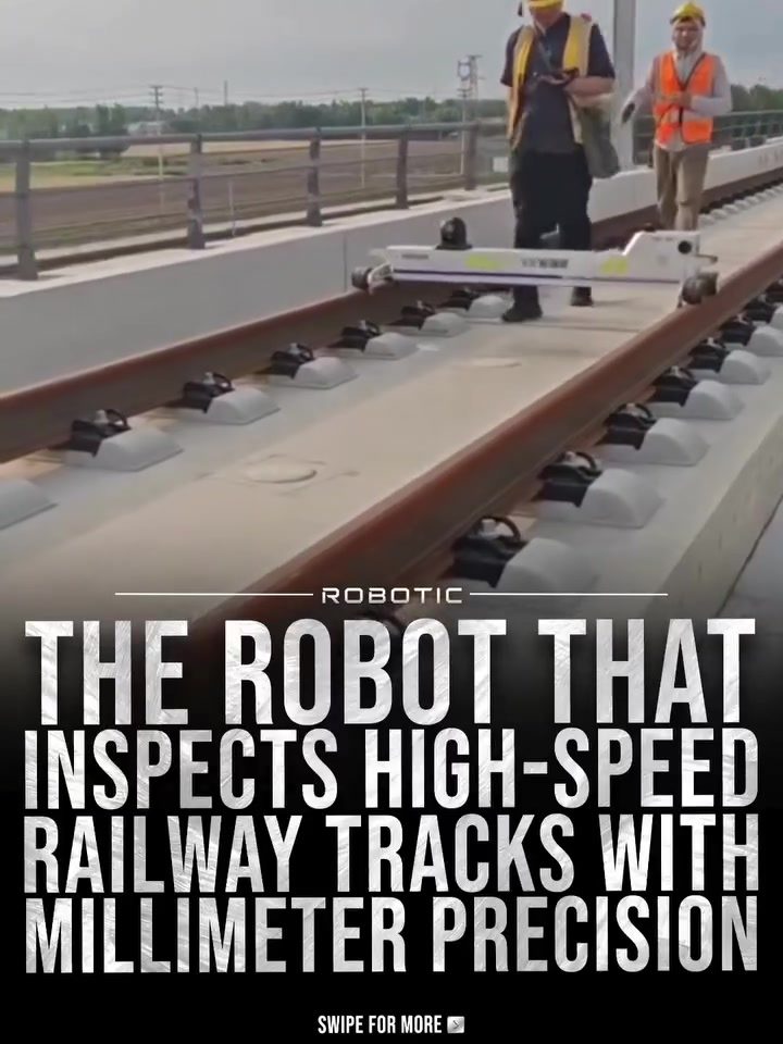 How Robots Ensure High-Speed Rail Safety with Millimeter Precision