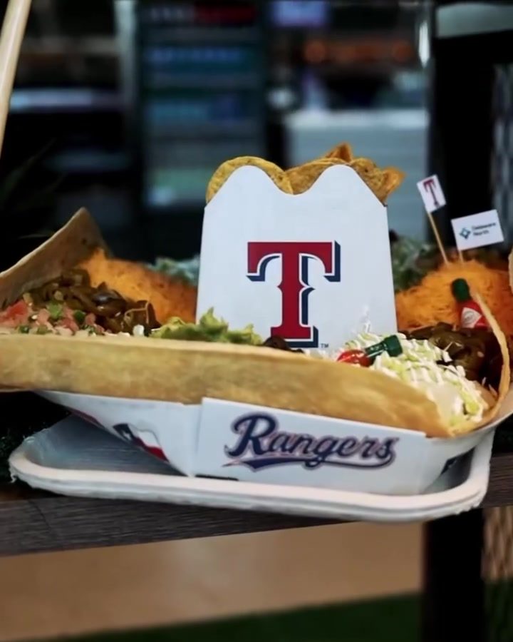 Texas Rangers' Nacho Hat: Stadium Food Innovation