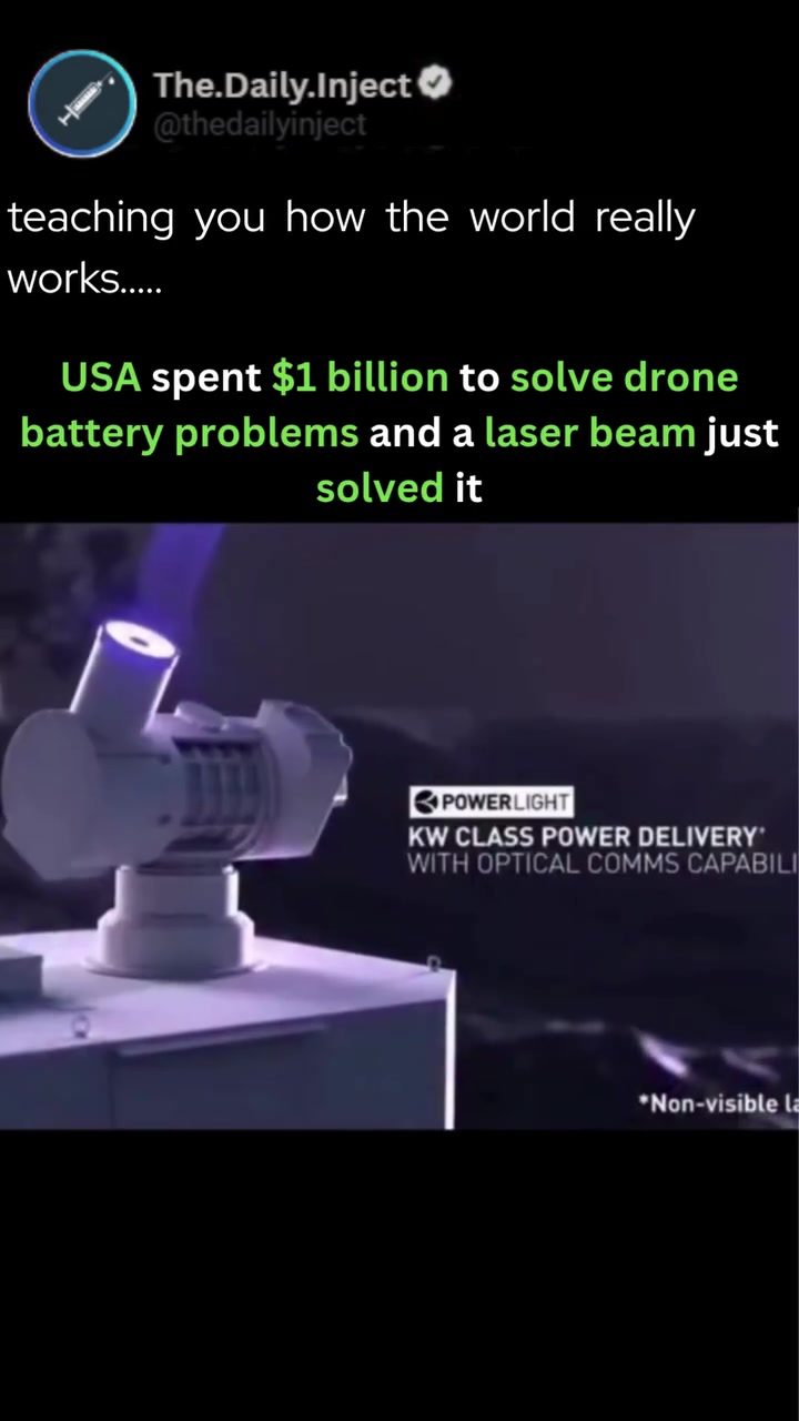 # Laser Charging: Solving Military Drone Battery Limitations