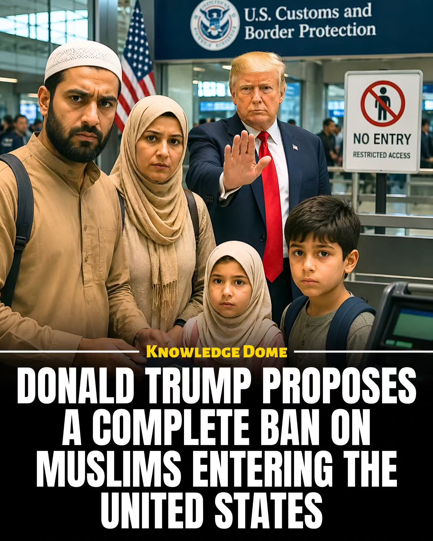 Trump's 2015 Muslim Ban Proposal: The Controversial Meme