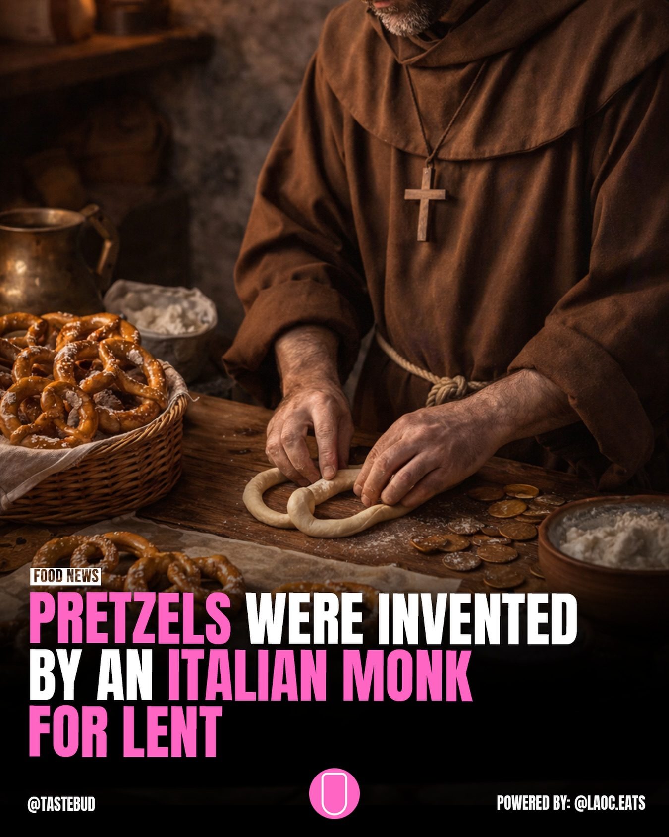 The Monk Who Invented Pretzels