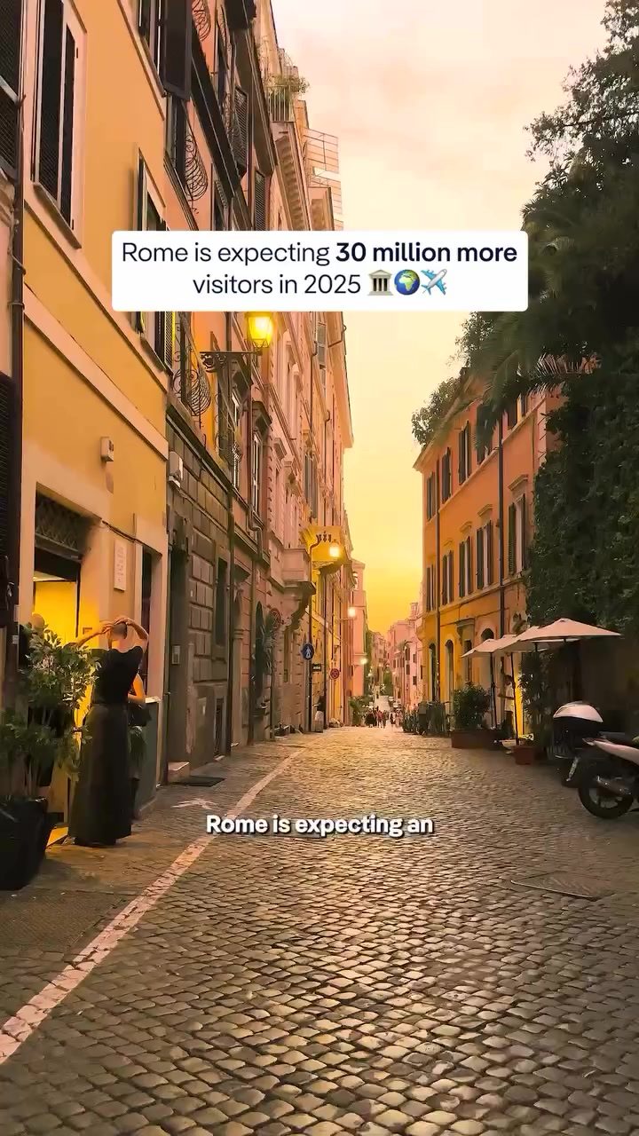 ### Rome 2025: Preparing for 30 Million Jubilee Visitors