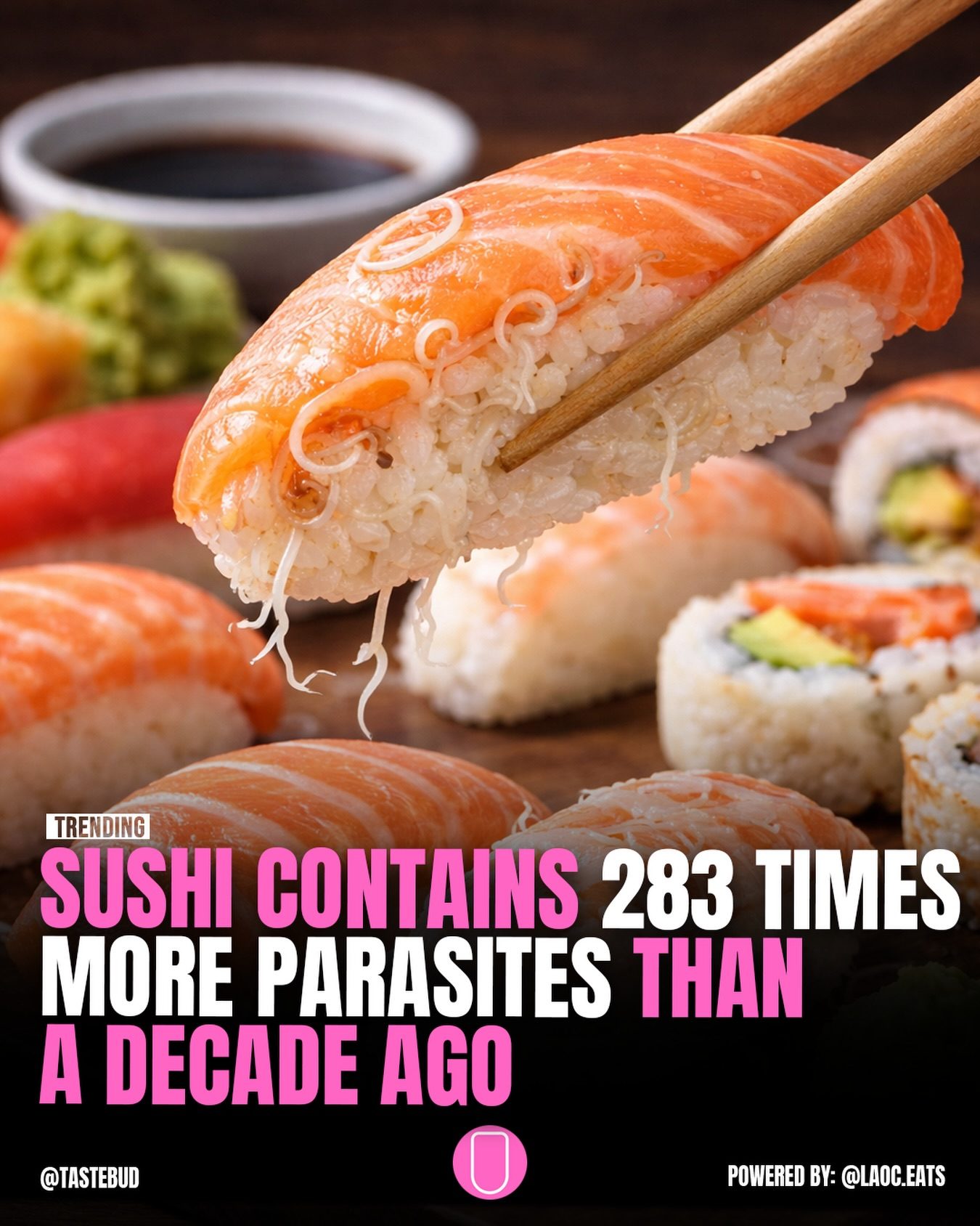 Sushi Parasite Levels Soar: What Consumers Should Know