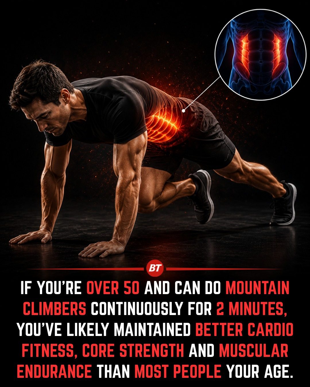 Mountain Climbers: A Key to Fitness for Those Over 50