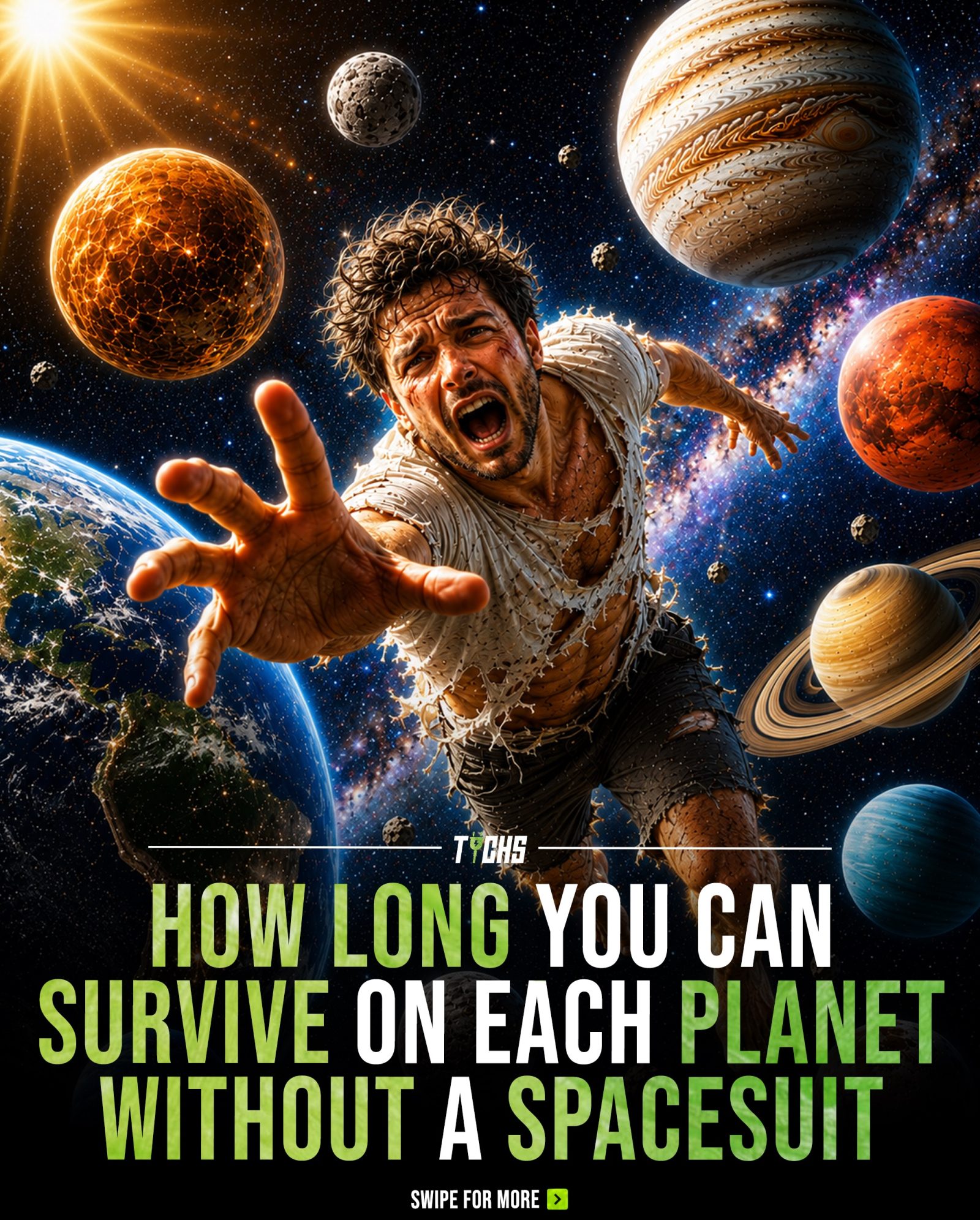 Earth vs. Other Planets: How Long Can You Survive?