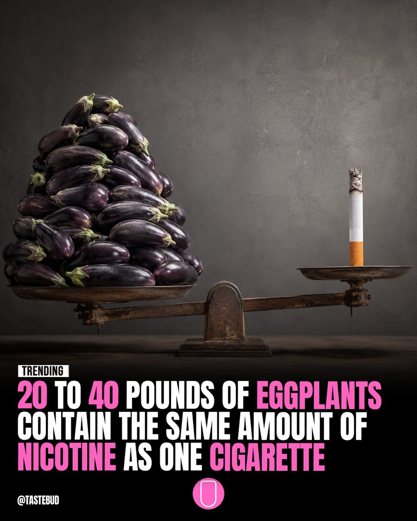 Eggplant's Surprising Nicotine Link: How Much to Match a Cigarette?