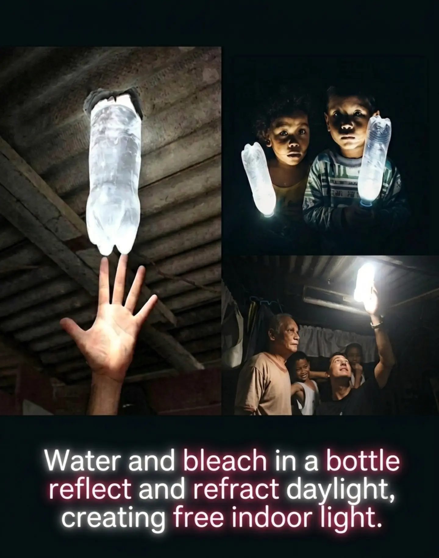 Brighten Up: DIY Indoor Lighting with a Bottle and Bleach