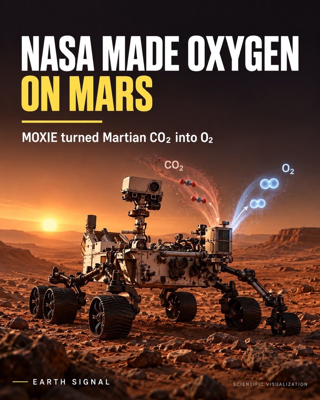 NASA's MOXIE Experiment: Mars Oxygen Production