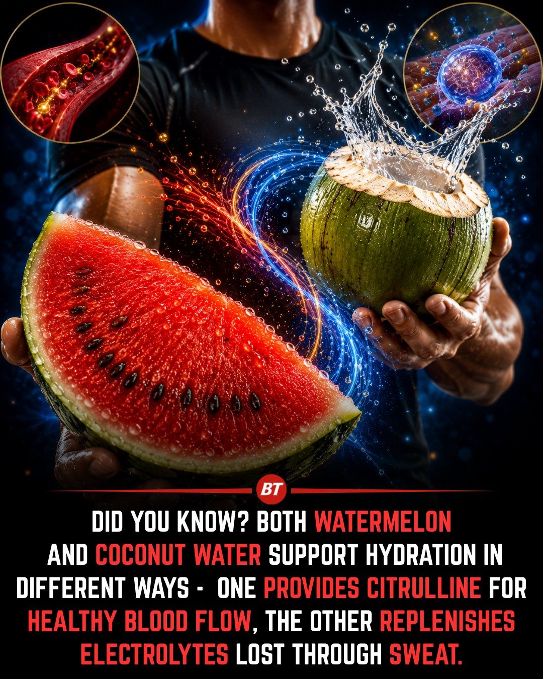 Watermelon and Coconut Water: Unique Hydration Benefits