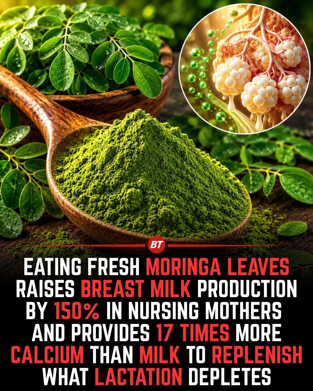 Moringa: Boost Breast Milk Naturally with This Nutrient Powerhouse