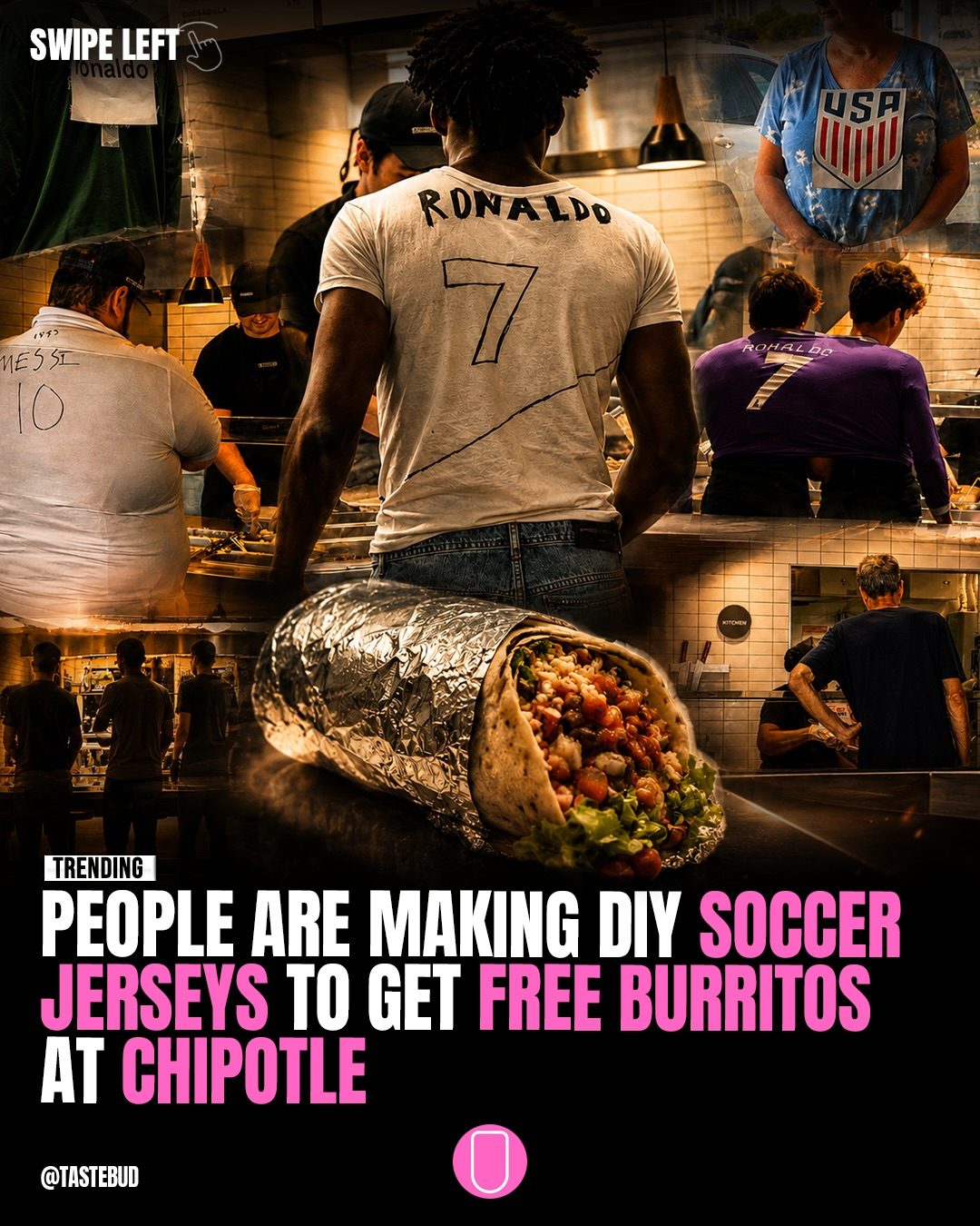 Crafting Free Burritos: DIY Soccer Jerseys at Chipotle