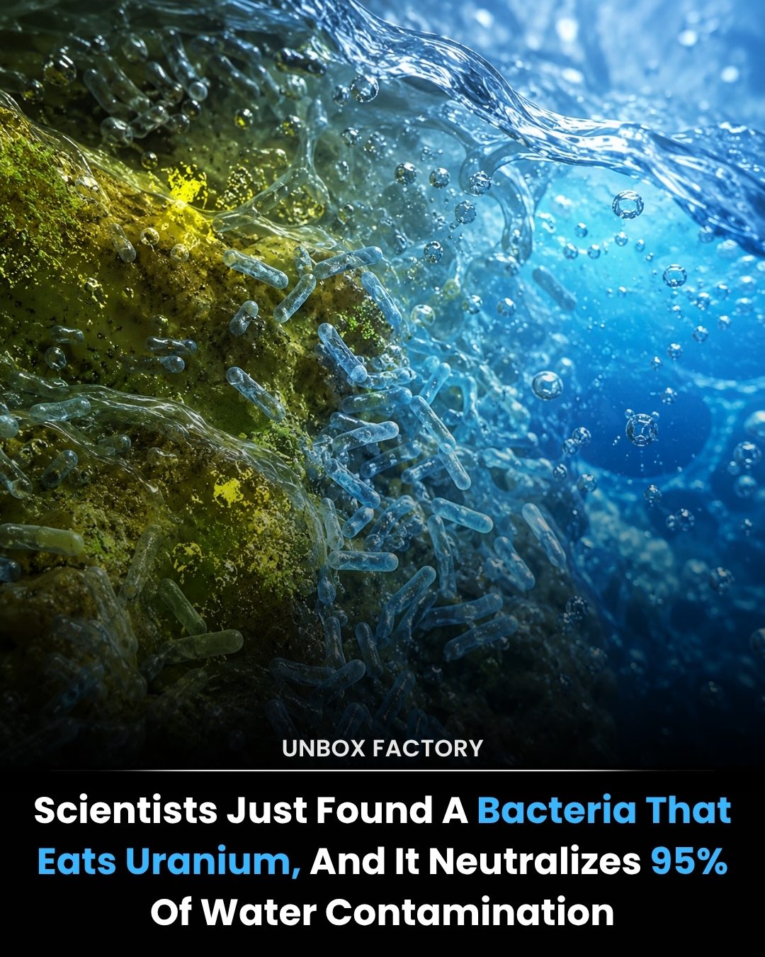 Bacteria Breakthrough: 95% Uranium Contamination Removal