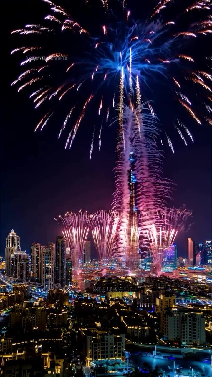 New Year's Fireworks: Dubai to Rio, Iconic Celebrations