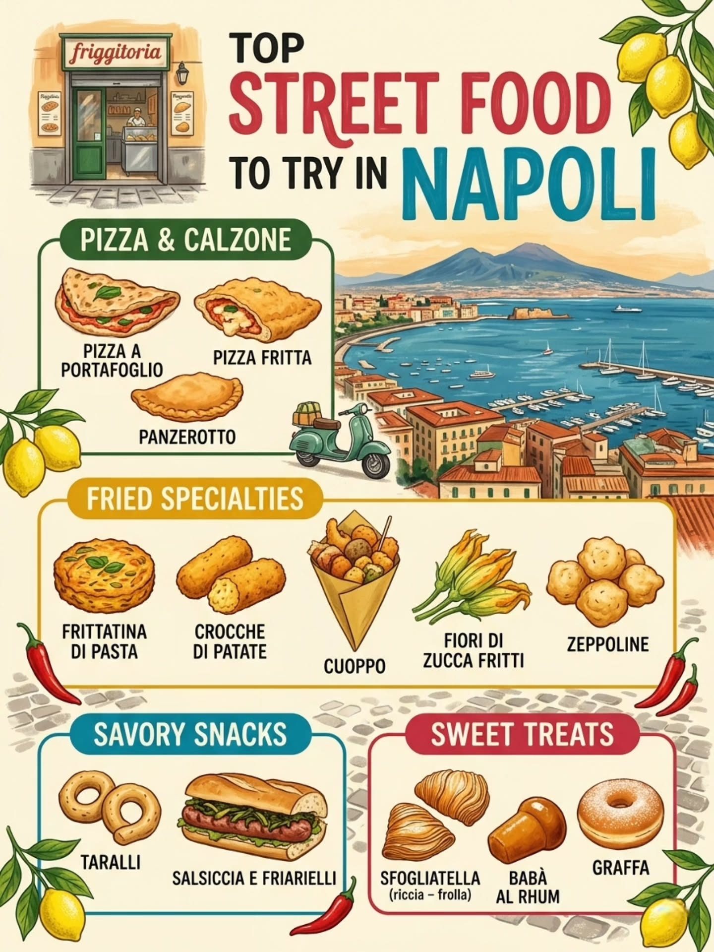 Discover Naples' Top Street Foods