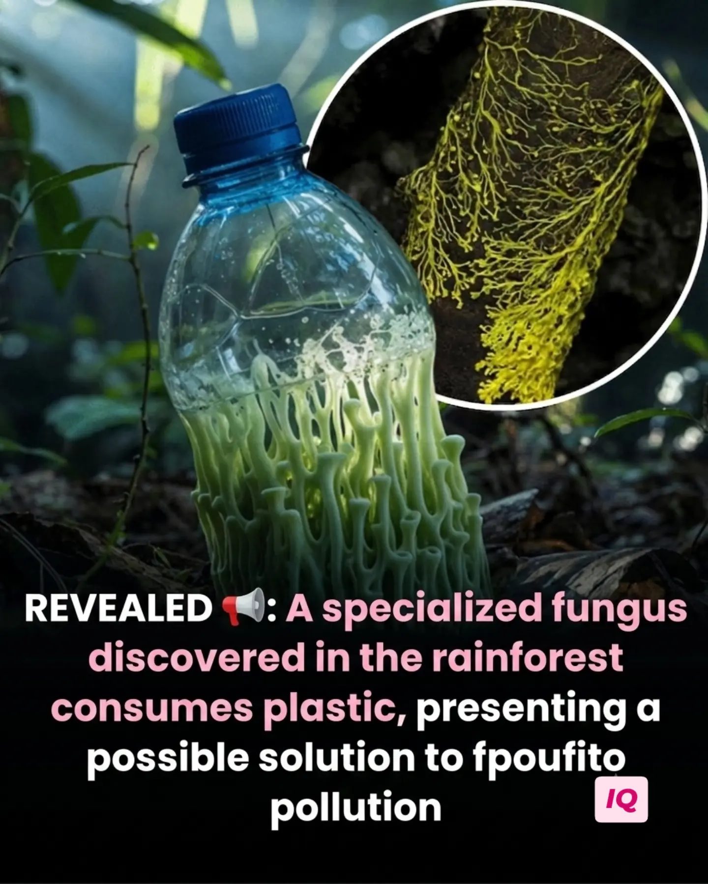 Fungus Found in Amazon Rainforest Eats Plastic