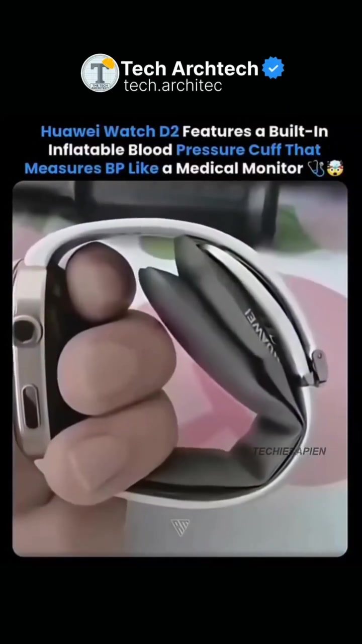 Huawei Watch D2: Smartwatch with Medical-Grade Blood Pressure Monitoring