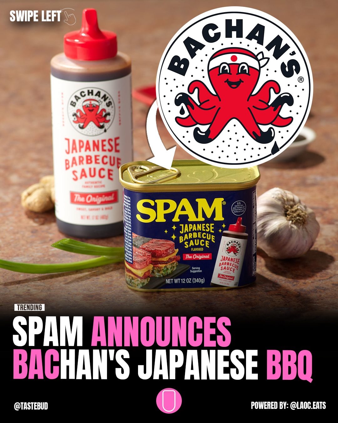Spam and Bachan's Japanese Barbecue Sauce: The New Flavor