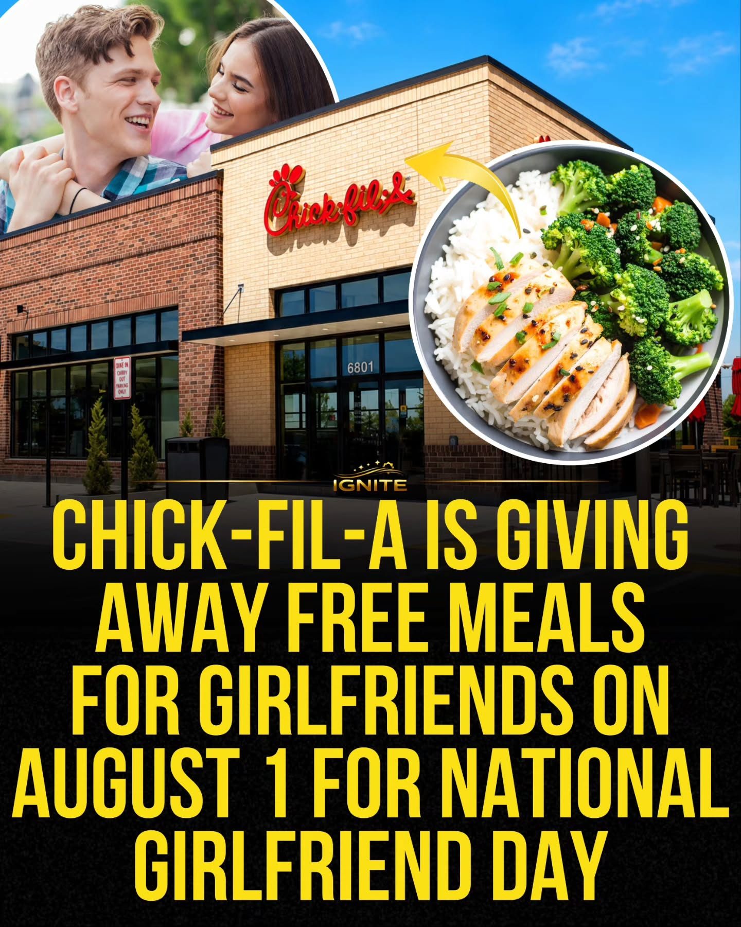 Chick-fil-A's Free Meals for Girlfriends on National Girlfriend Day