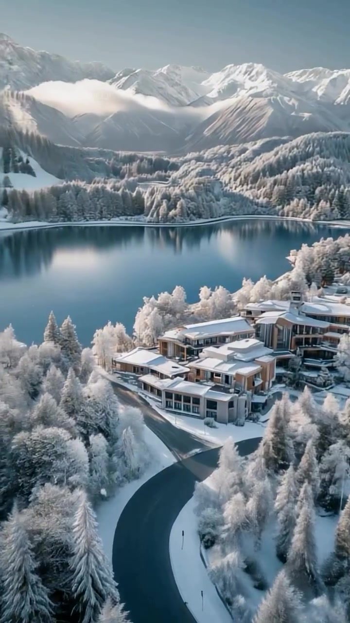 Breathtaking Winter Mountain Resorts & Cozy Cabin Retreats