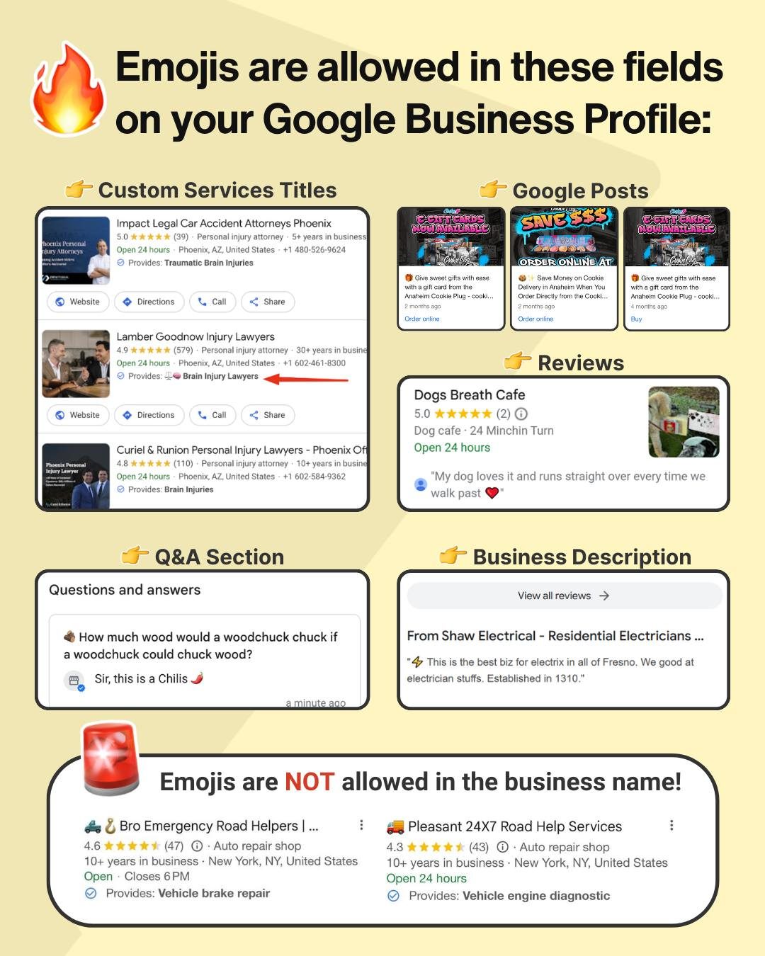 Maximize Your Google Business Profile with Emojis