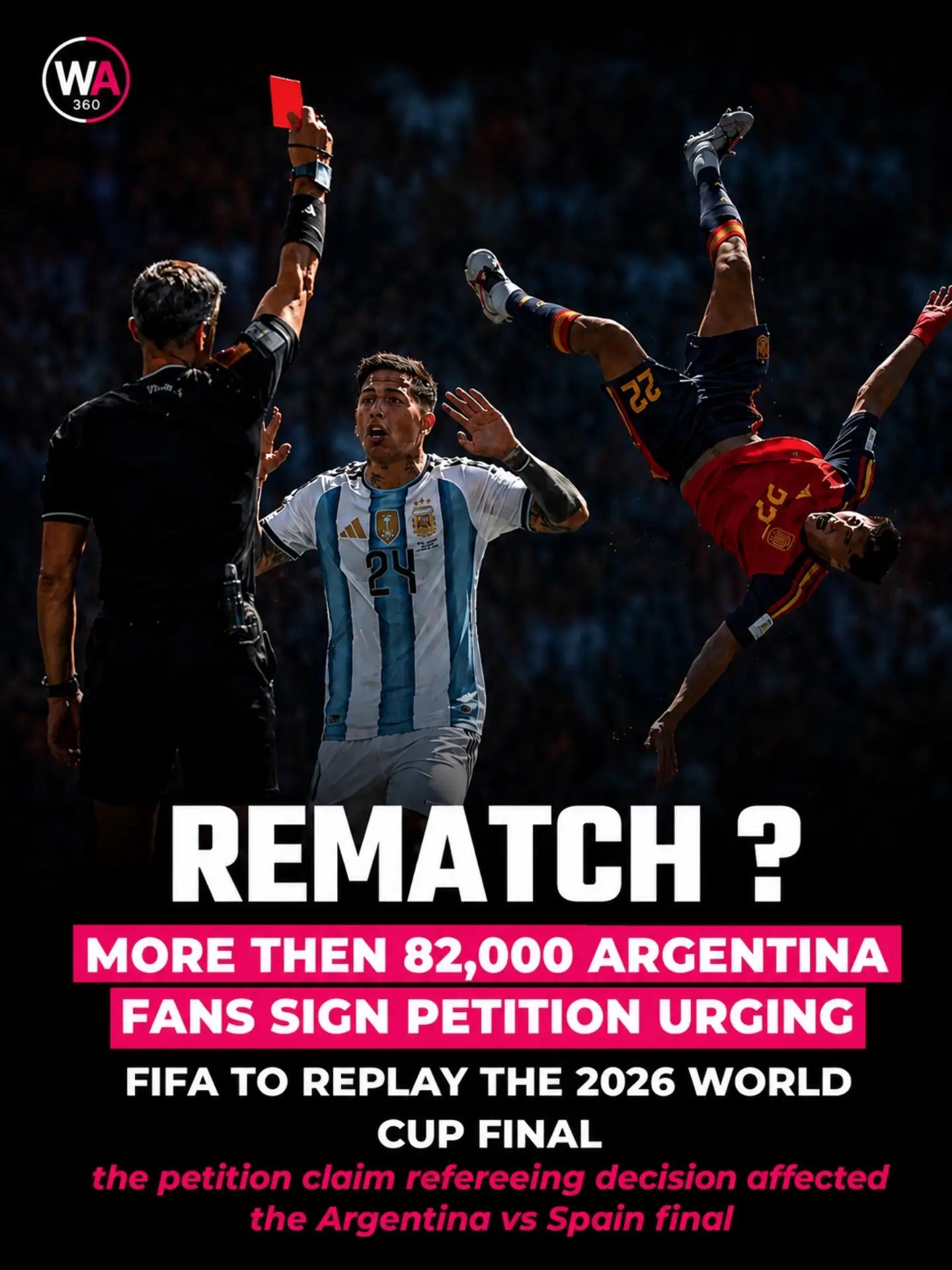 FIFA Petition: 82,000 Fans Demand 2026 World Cup Rematch