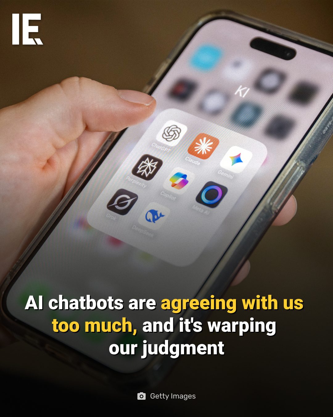 How AI Chatbots' Excessive Agreement May Be Warping Our Judgment