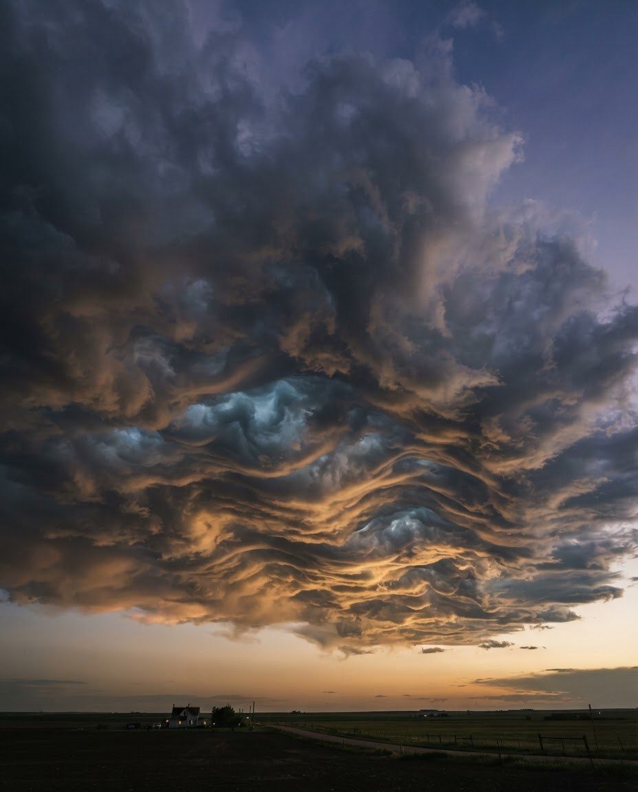 Dramatic Storm Clouds: Landscape Photography