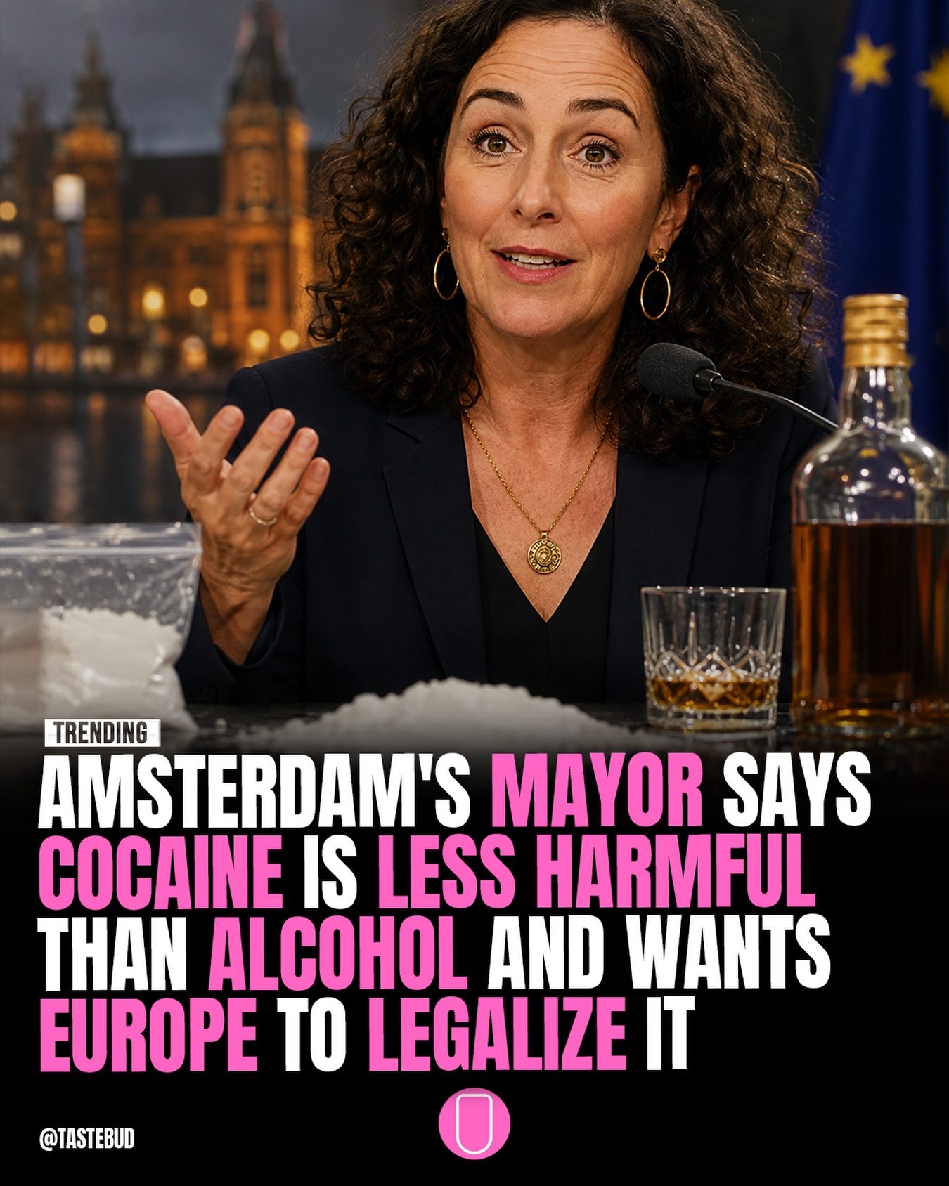 Amsterdam Mayor's Radical Plan for Drug Legalization