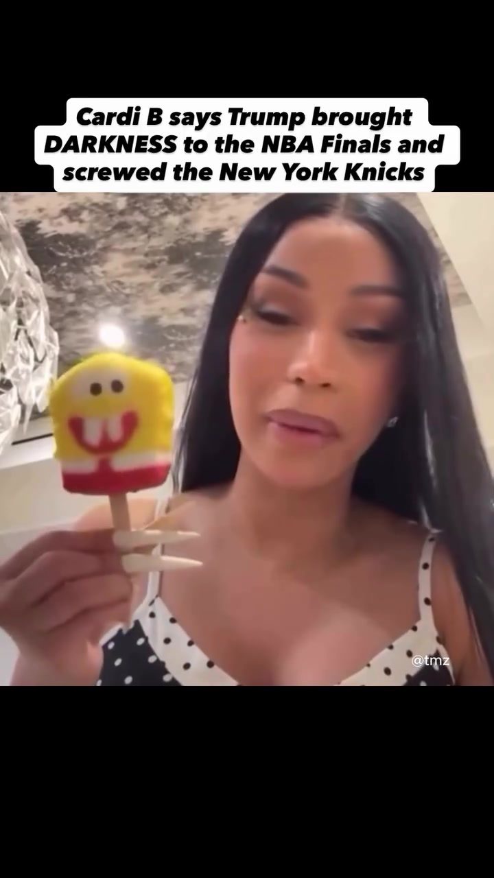 Cardi B: Trump's Dark Influence on NBA Finals