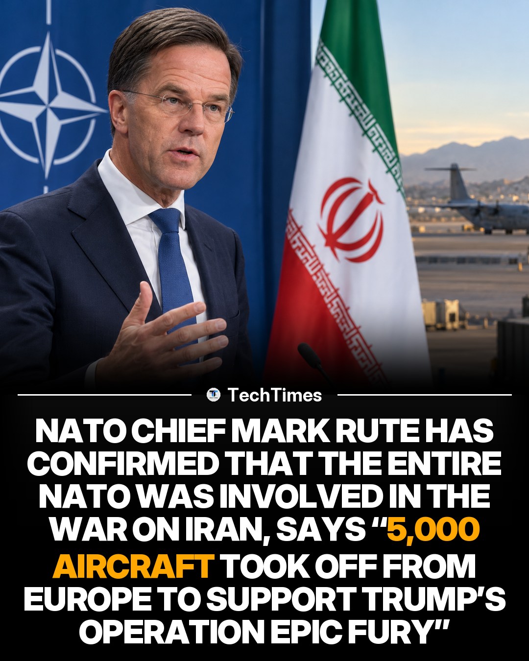 NATO Chief Confirms Involvement in Iran War