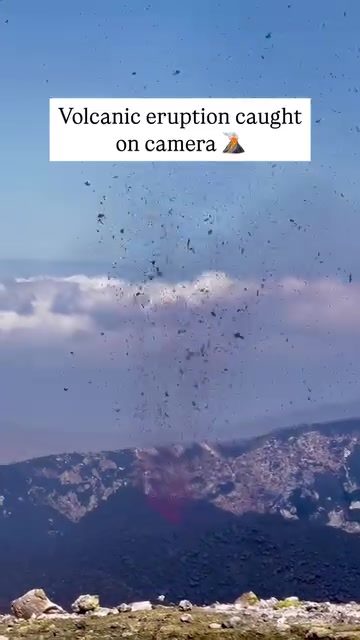 Awe-Inspiring Volcanic Eruption Caught On Camera