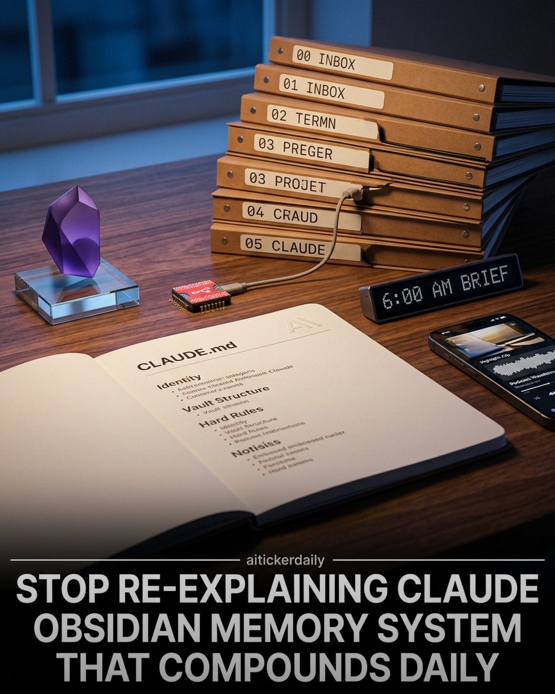 Mastering Information: The Obsidian Memory System Boosts Productivity